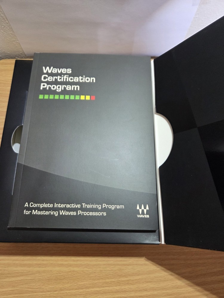 Waves Audio Rare Certification Program Training Course - Physical Box + 6 Discs