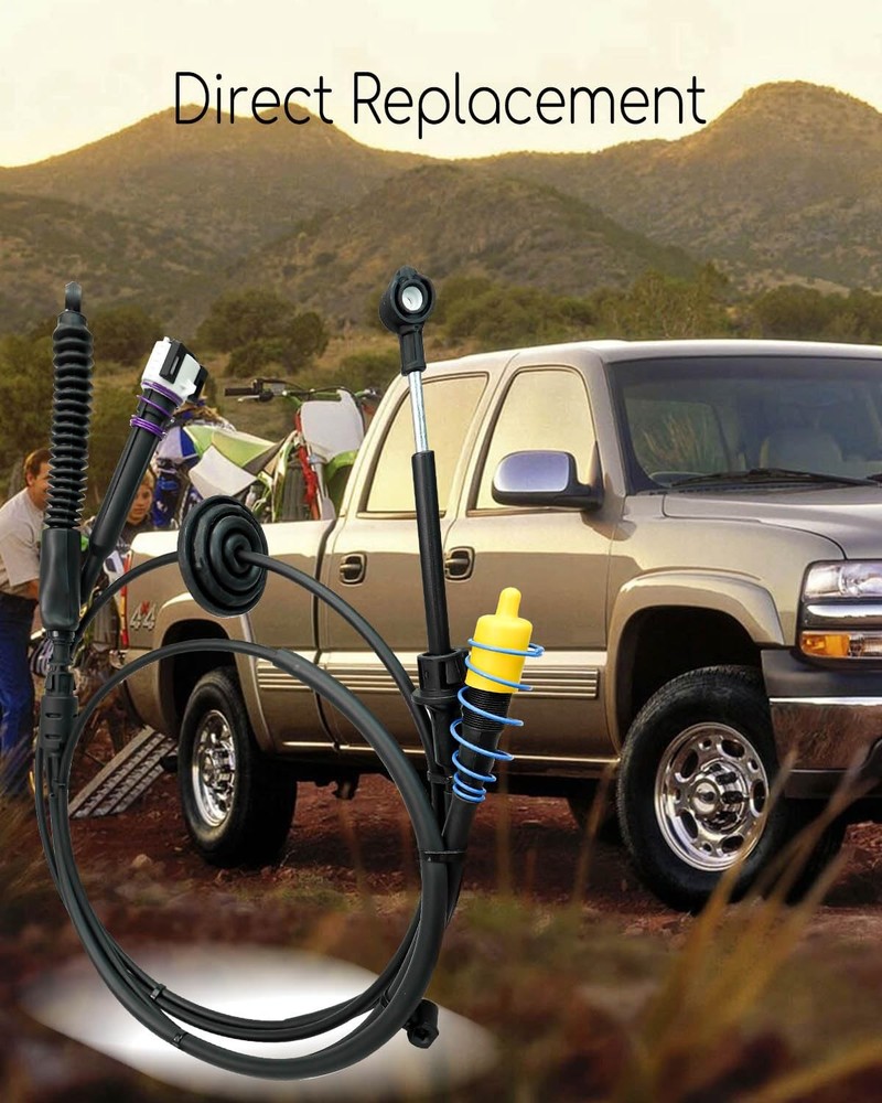 Gearshift Control Cable Replace 12477640 Fit for Chevrolet Silverado GMC...