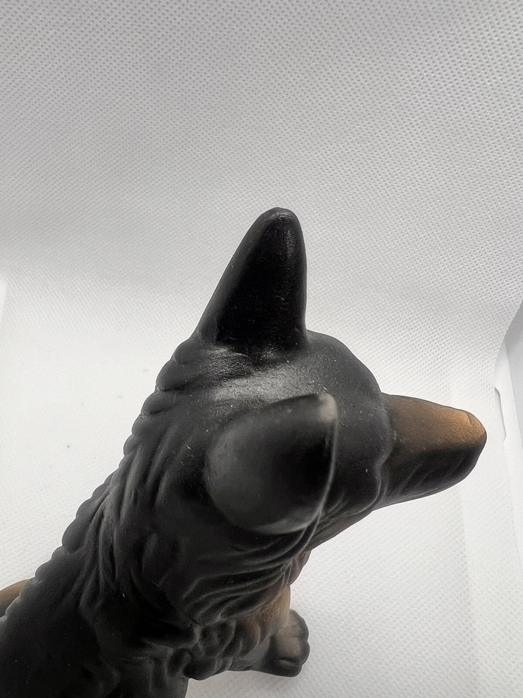 Ceramic German Shepherd Dog Figurine