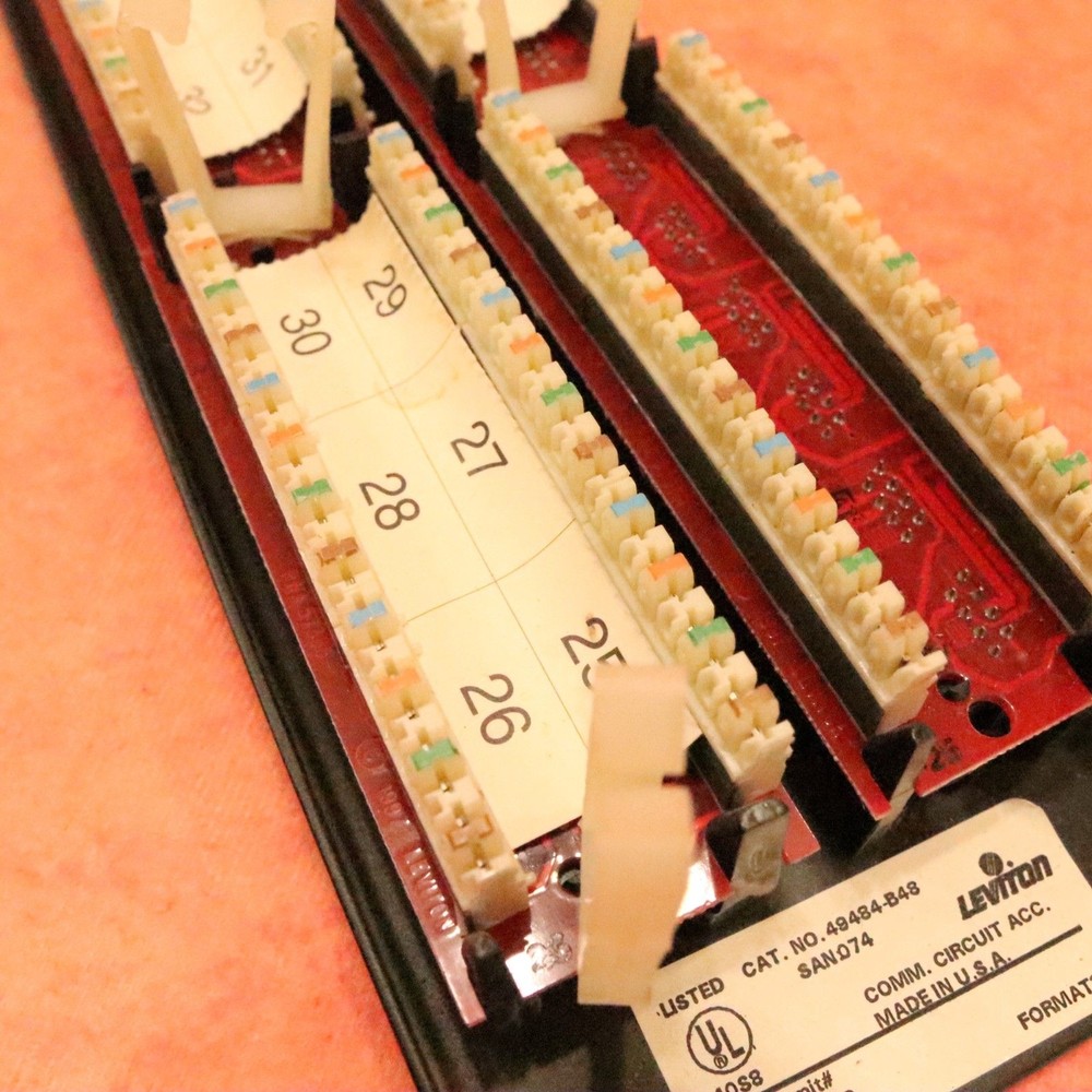 Liviton Telecom INFOTAP CATEGORY 5 Universal 48 PORT Patch Panel