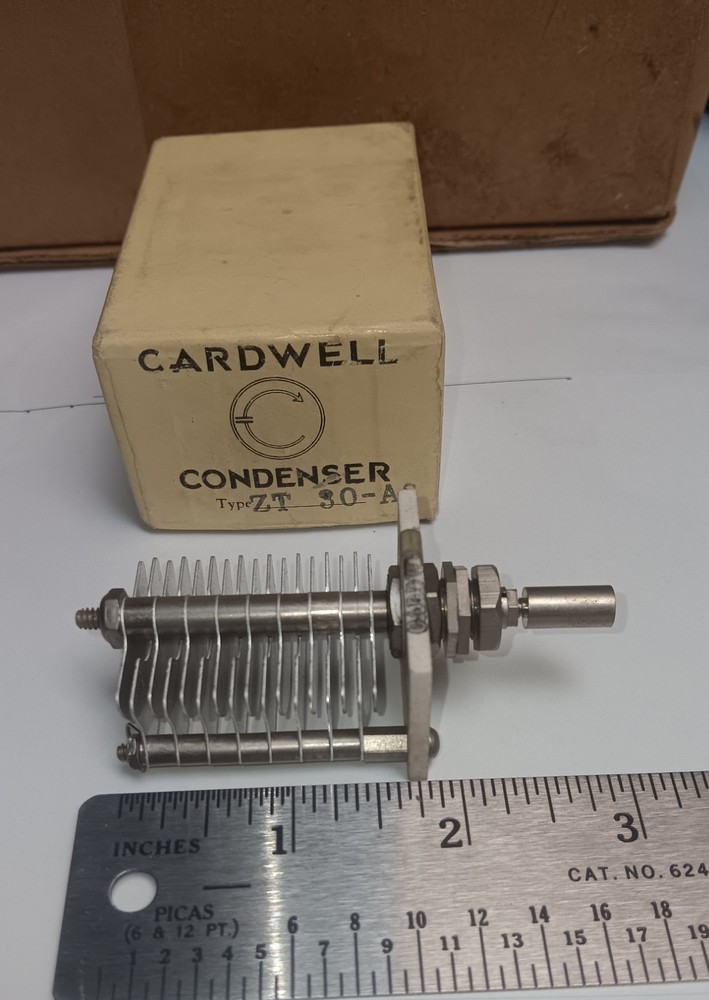CARDWELL Condenser Variable Air Capacitor ZT-30-AS