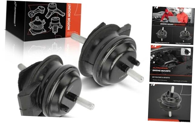 Front Left and Right Engine Motor Mount Kit Compatible with Lexus LS400 1990