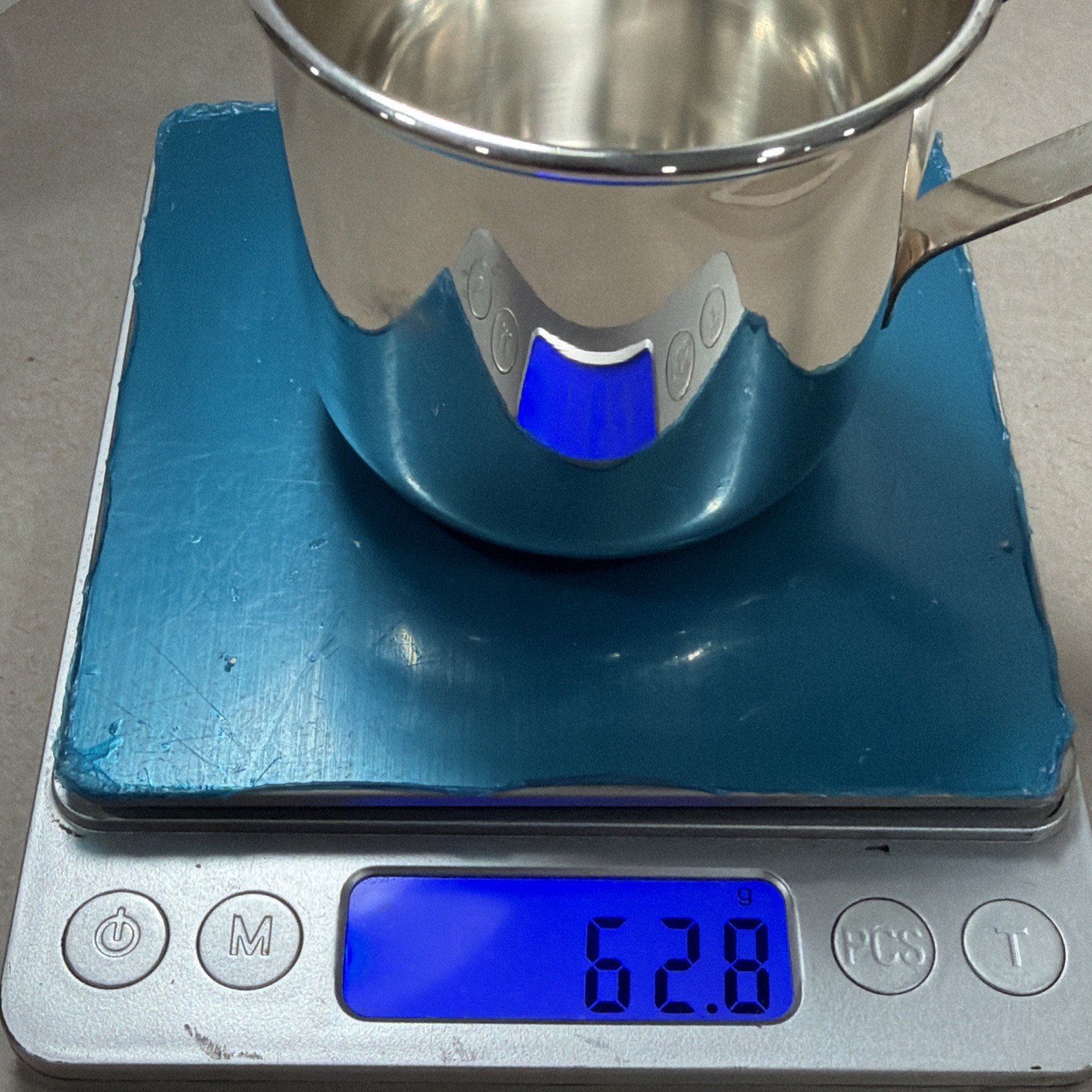 ITALY STERLING .925 Silver Baby’s Cup/Mug 64 mm/2.6 in 63gr/2.02ozt Brand new