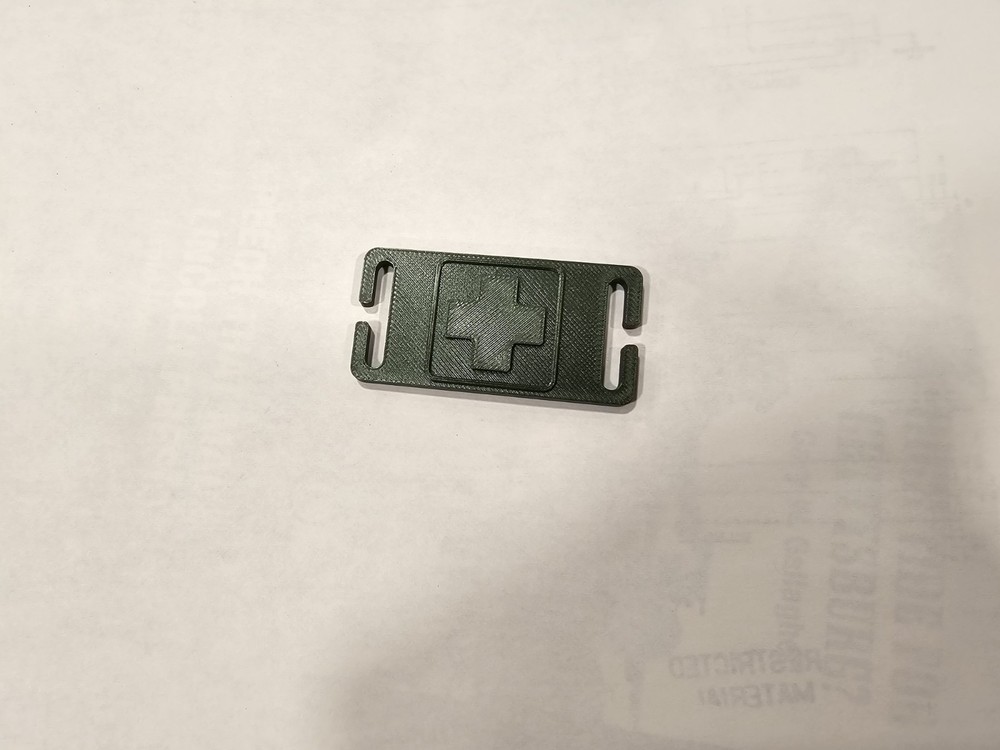 MOLLE First Aid/Medic Tag