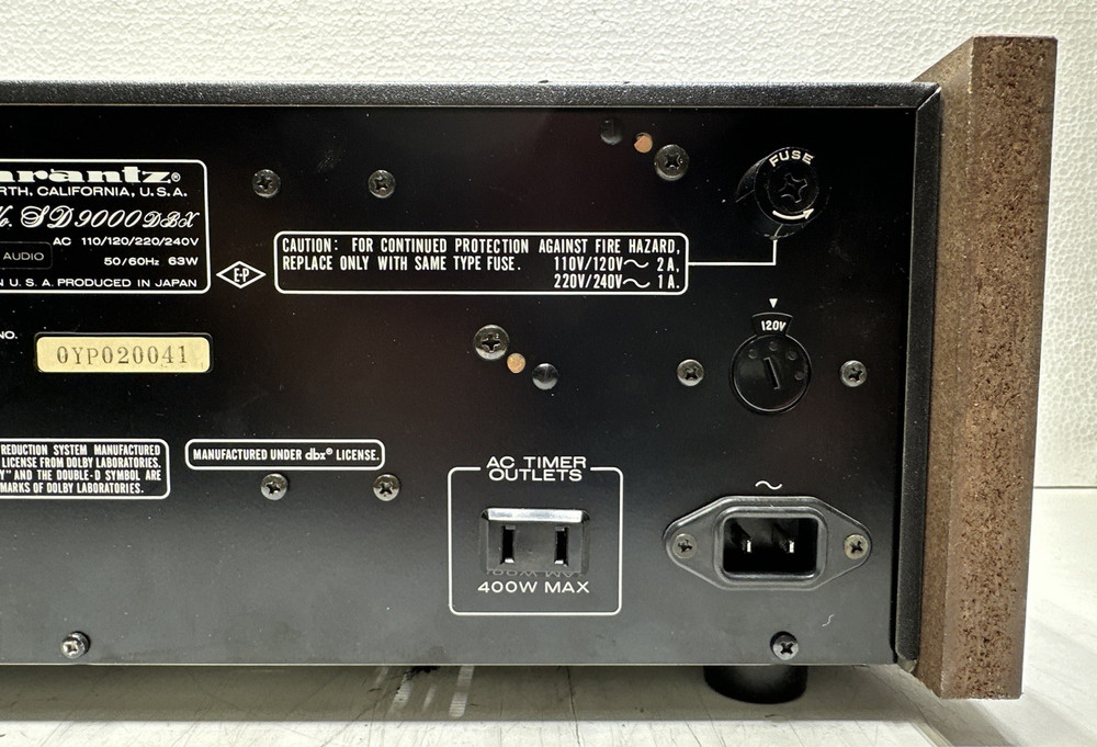 Marantz SD-9000 DBX RARE Find * Read Description *