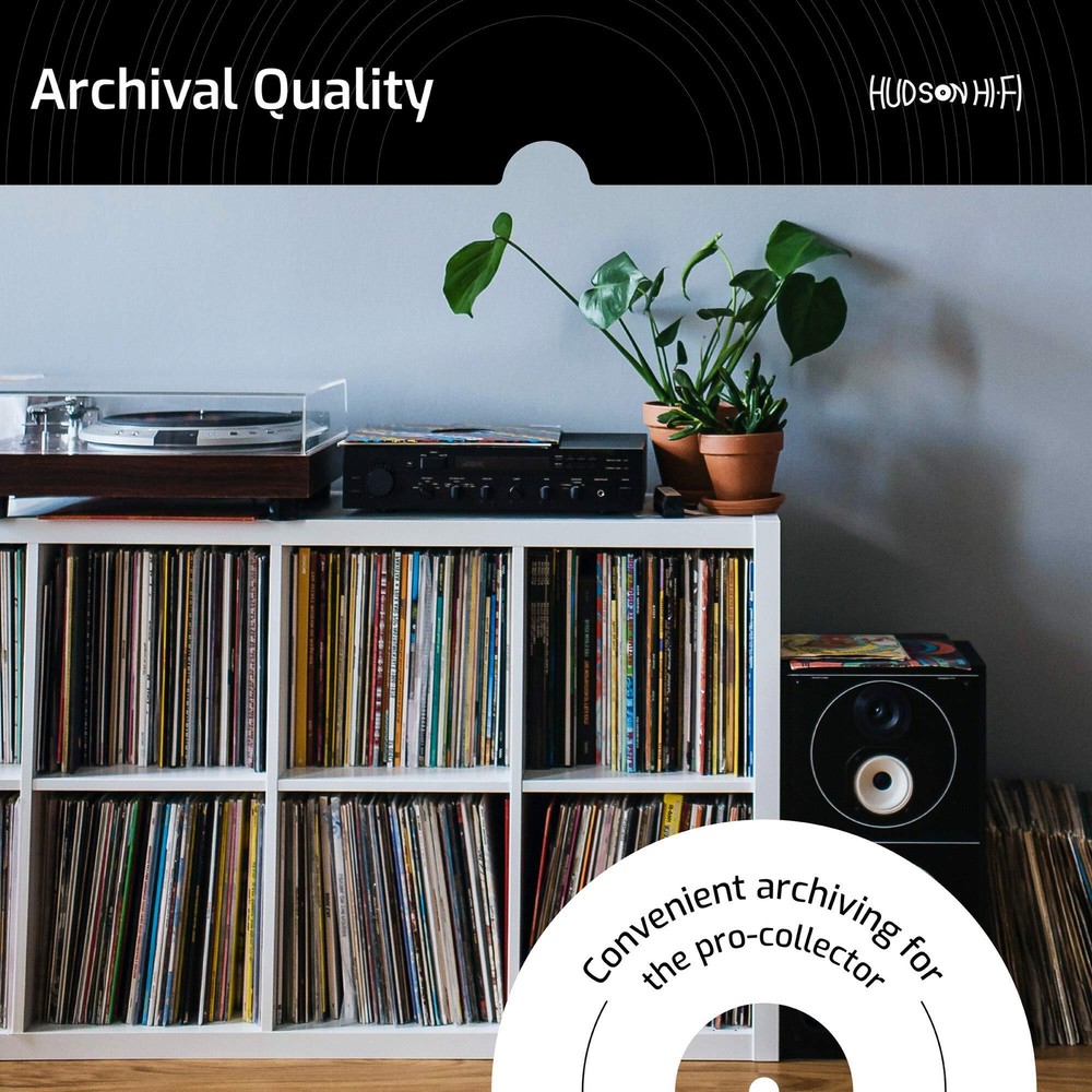 Hudson Hi-Fi Crystal Clear Outer Sleeves