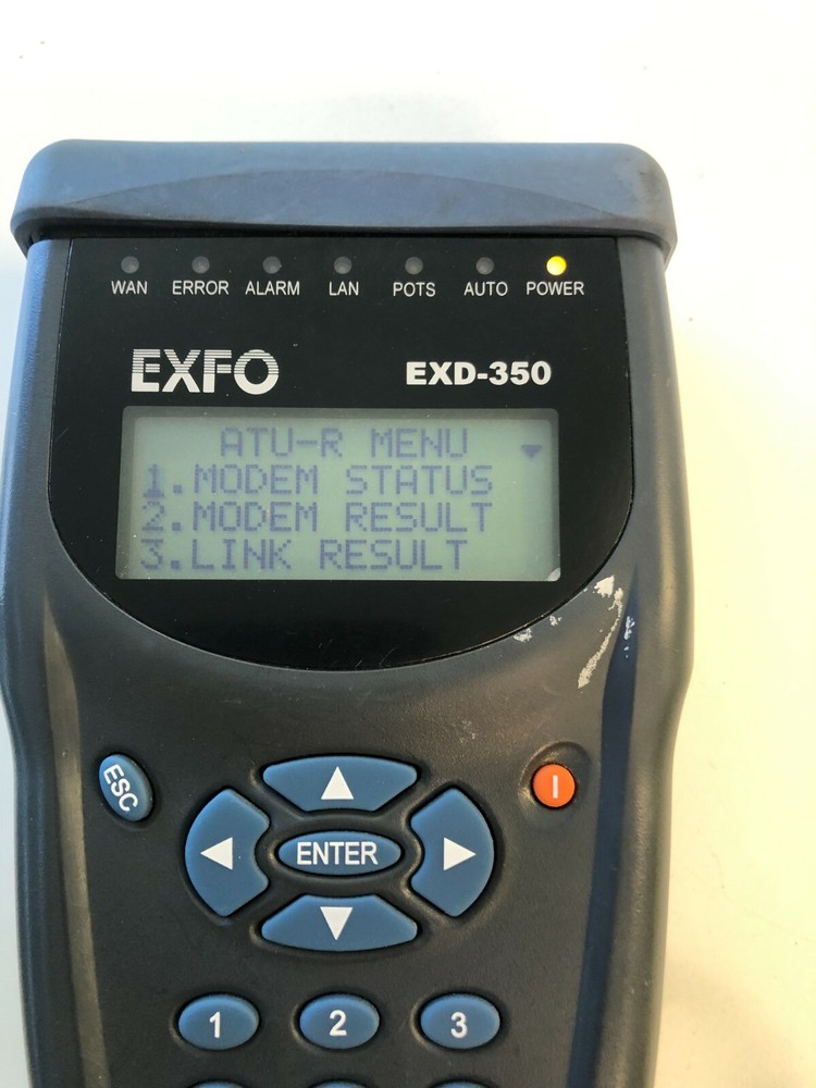 EXFO EXD-350 Advance ADSL2+ Tester