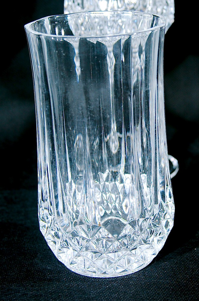 Cristal D'Arques Longchamp (clear) 5 Piece Place Setting (EUC)