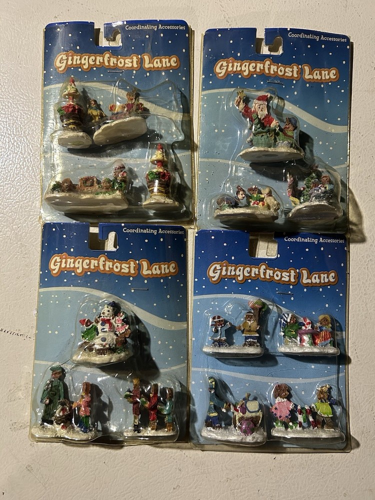 Gingerfrost Lane Christmas Village Set
