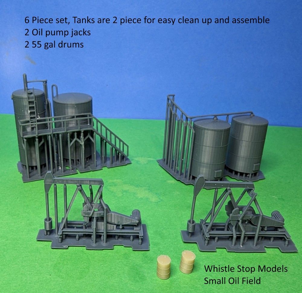 Z-Scale Small Oil Field