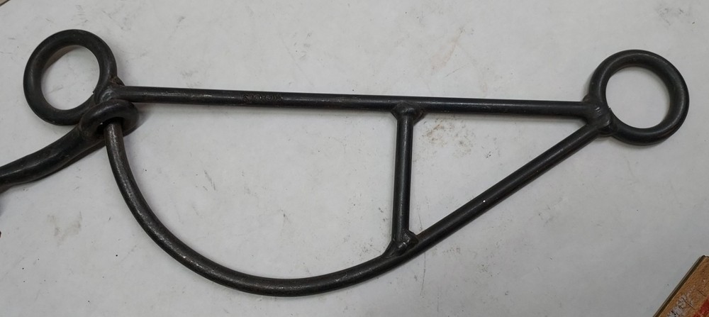 Nichols Banana Shank Snaffle Bit Mule Training Bit - 0331263