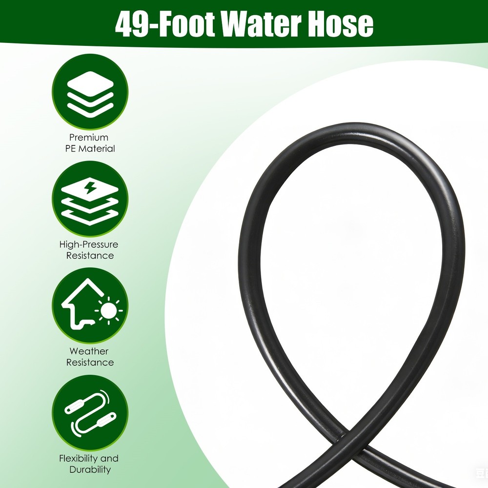 360° Automatic Watering Misting Set Drip Irrigation System 5/16”Faucet Connector