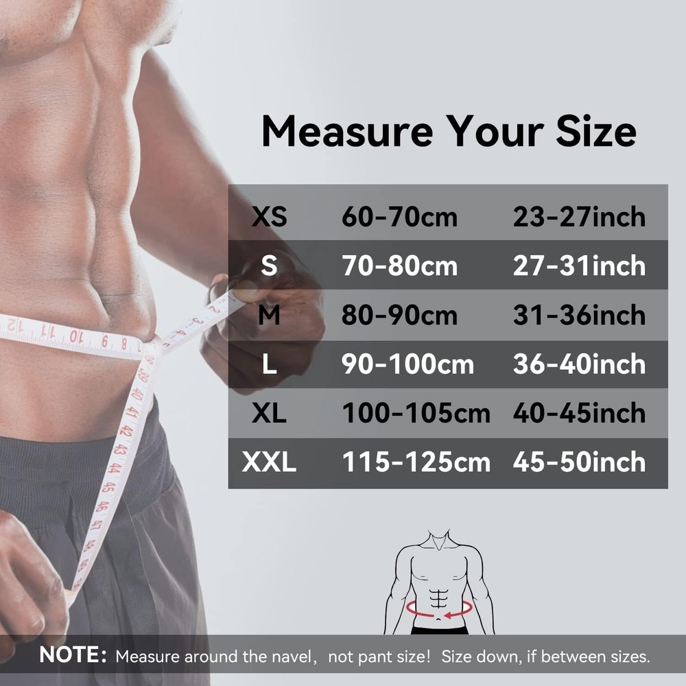 Quick Lock Weightlifting Belt - Adjustable Back Support with Metal Buckle - I...