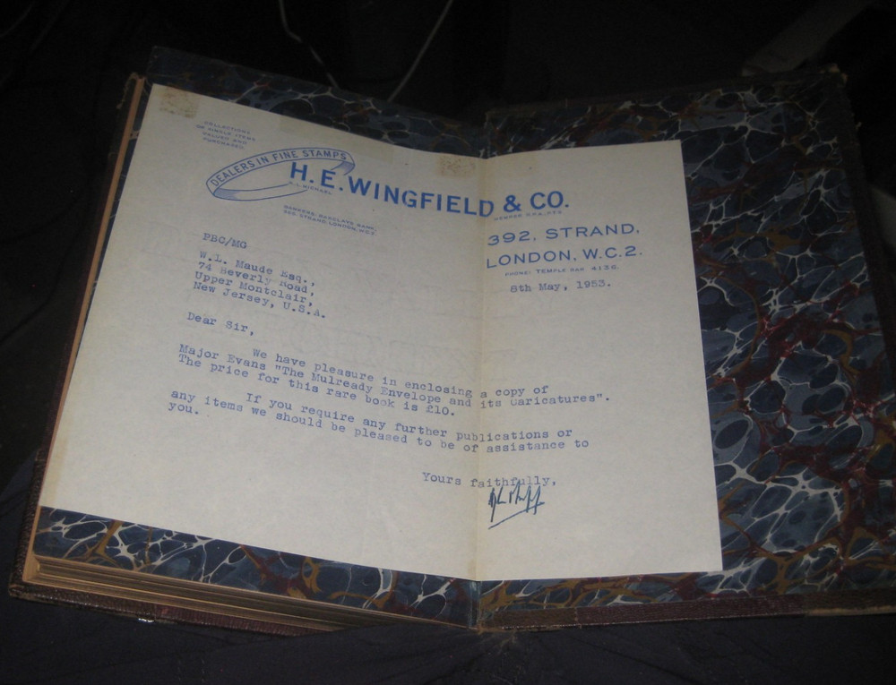 A Description of the Mulready Envelope and of Various Imitations... Edward Evans