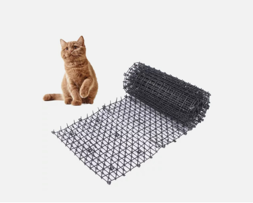 200 x 30cm, 78.7" x 11.8" Cat Scat Spike Garden Mat, Cat Dog Repellent Mat, New