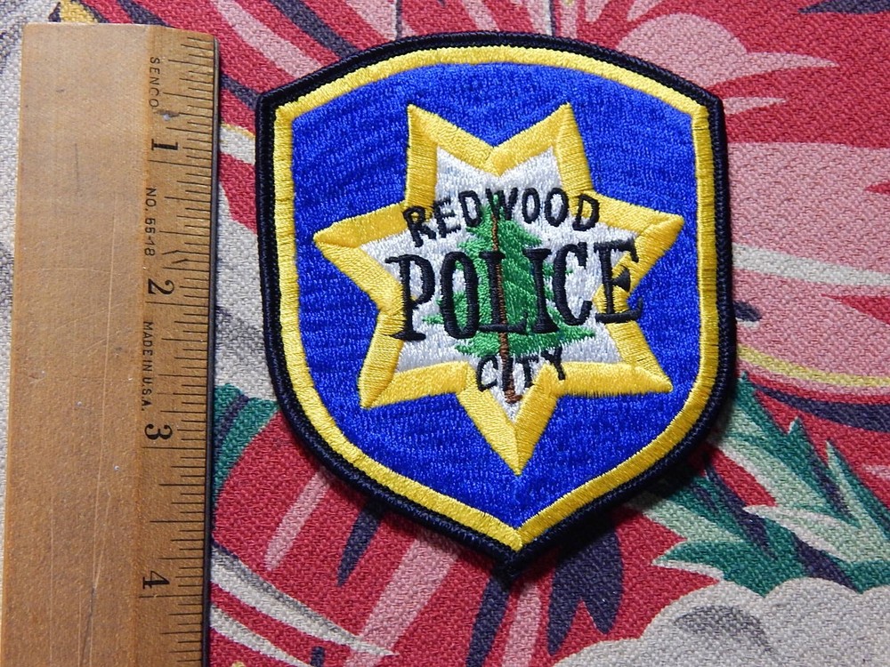 vintage REDWOOD   police Patch