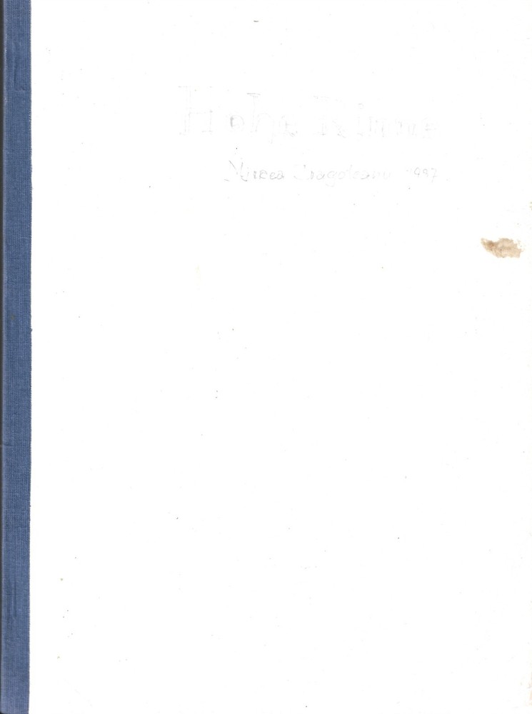 Hohe Rinne By Mircea Dragoteanu Lucrare De Diploma A Fost Odata Hohe Rinne 1997