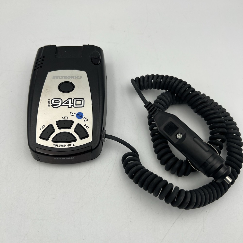 Beltronics  Vector 940 Radar Detector with Power Cord