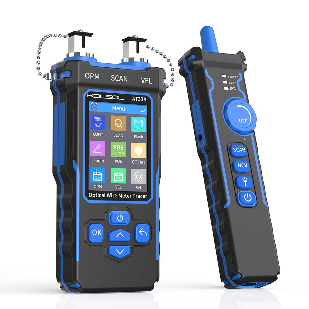 Network Cable Tester LAN Optical Wire Meter Power Meter Tester Tracker RJ11 RJ45