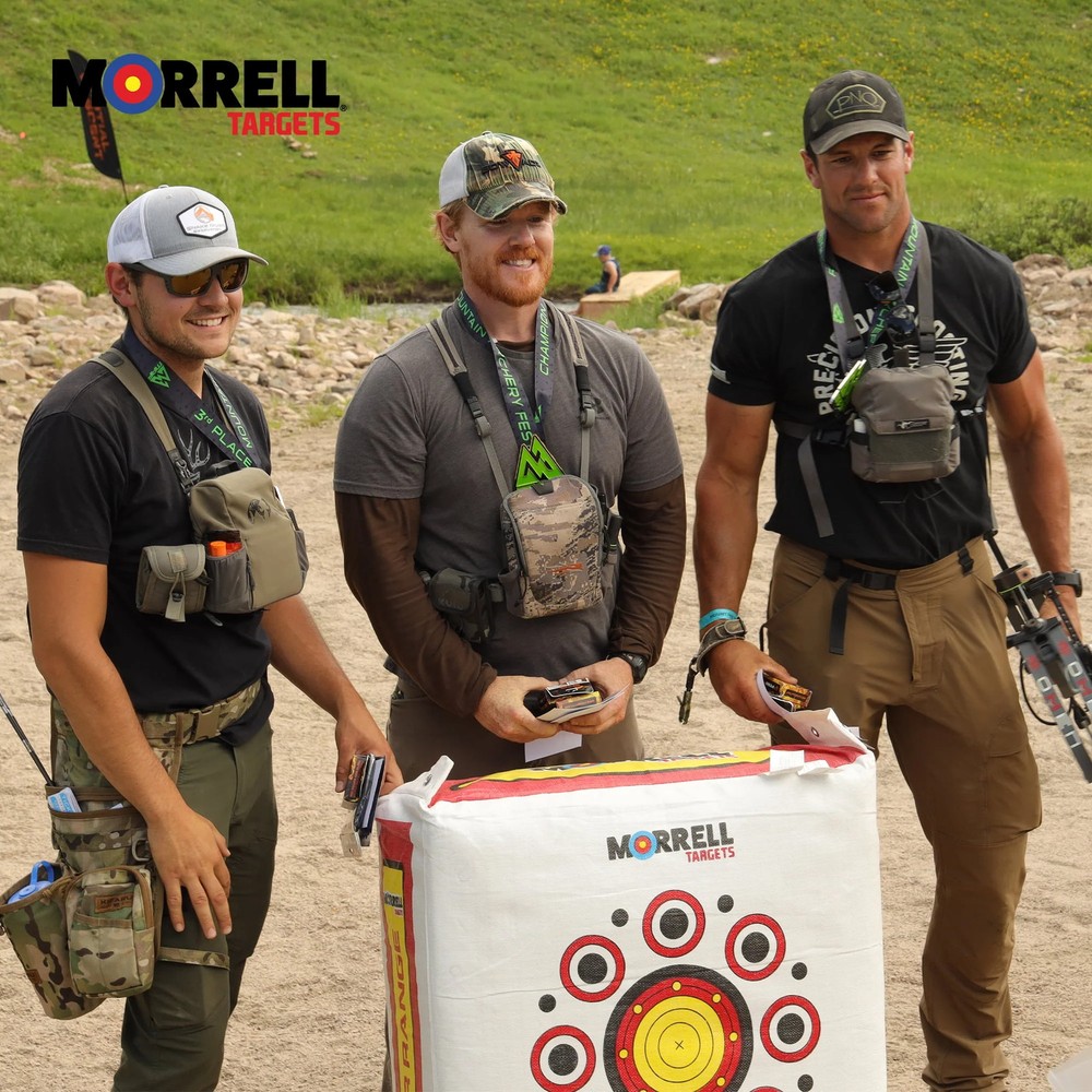 Morrell Outdoor Archery Bag Target, Weatherproof, Multi-Layered Density, Two Sid