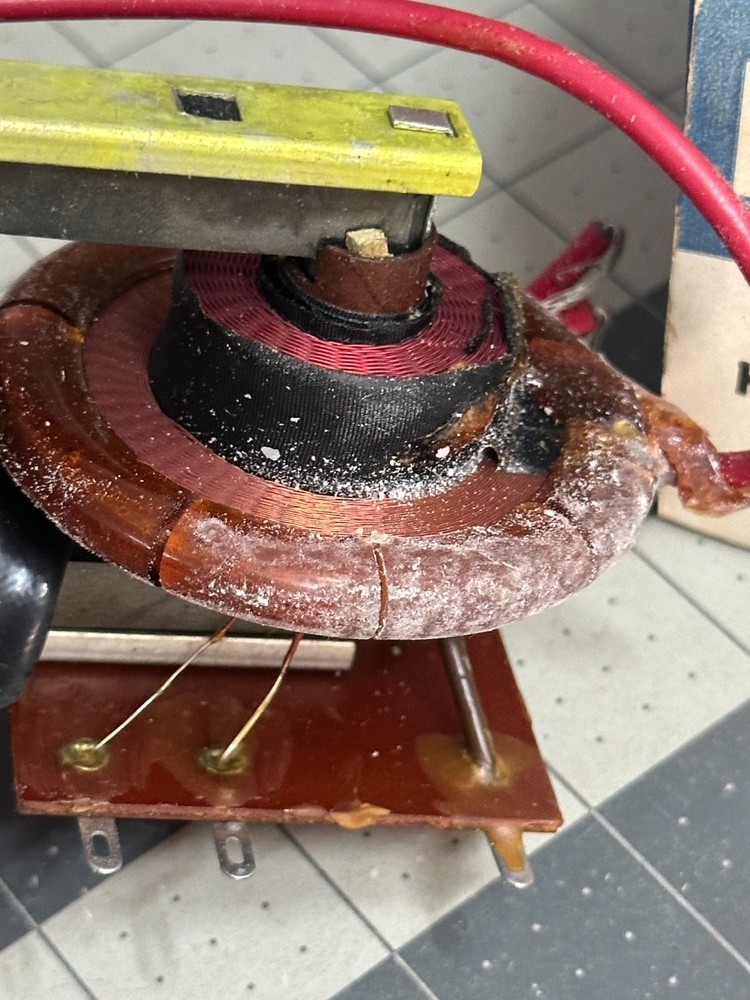 VINTAGE Halldorson Fly-127 Power Horizontal Output Transformer Silvertone 90-deg