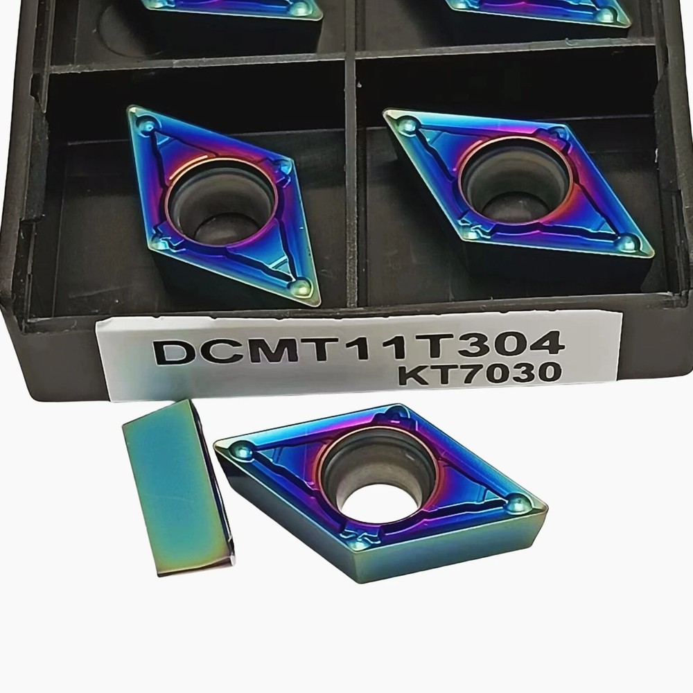 High Hardness Carbide Inserts Internal Turning Tools Nano Blue DCMT 331 22.51