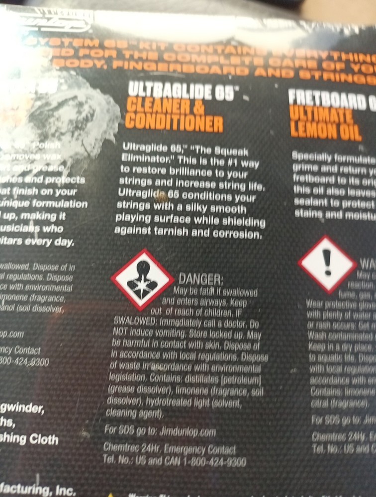 Dunlop Formula 65 Guitar Tech Kit