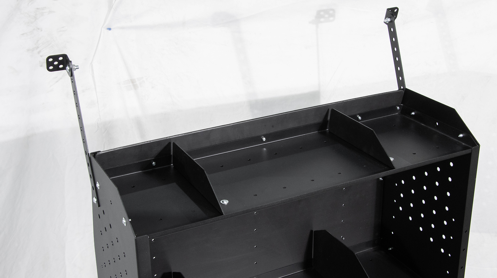 Mid/High Roof Steel Van Shelving 32''W x 60''H x 13''D Fit Ford Transit,GM, NV