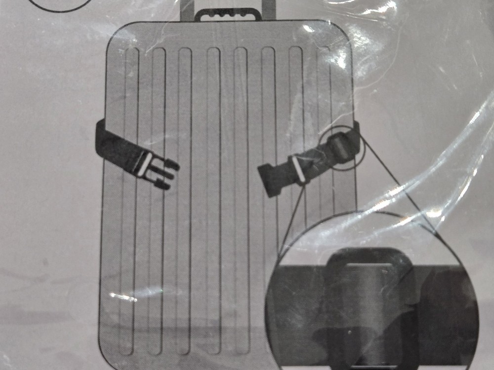 Adjustable Luggage Straps. Durable. New