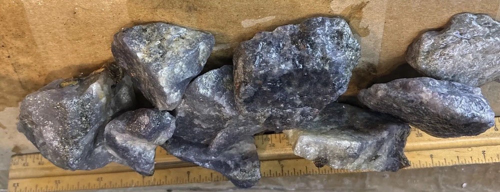 Rough iolite 1 Pound Hand Picked