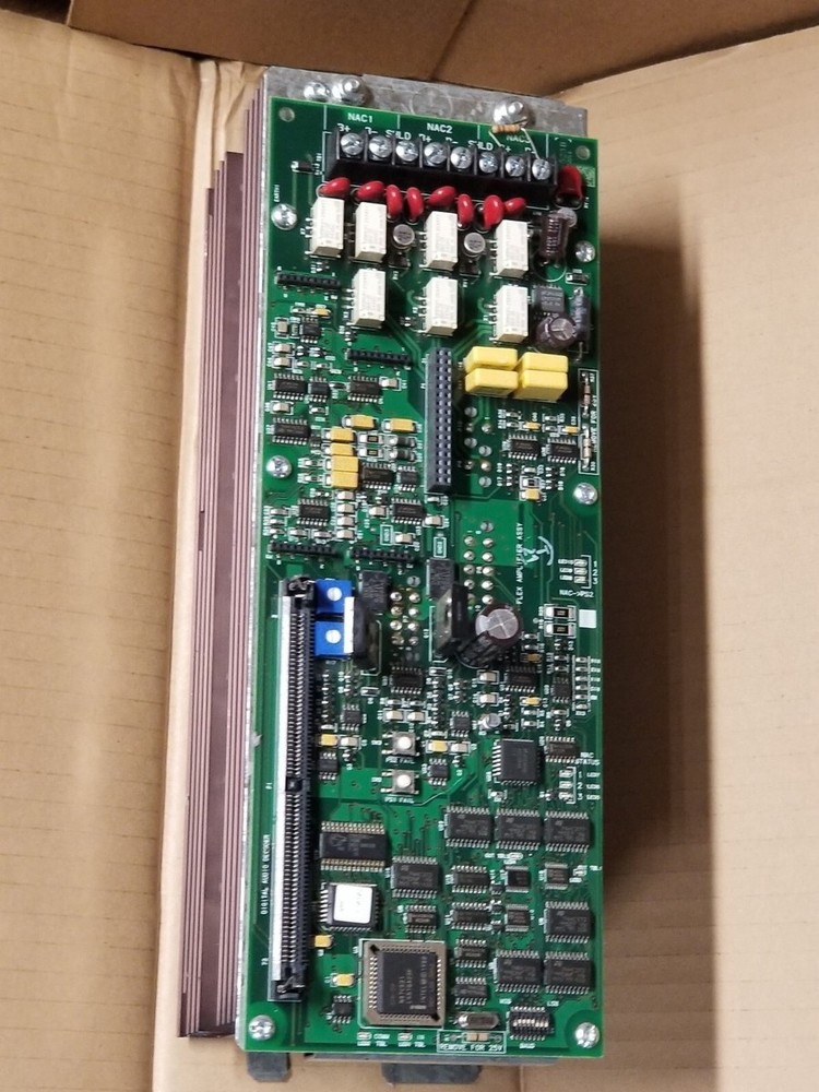 Simplex 4100-1327 Digitalflex 50W Amp, 3 NACs 70V