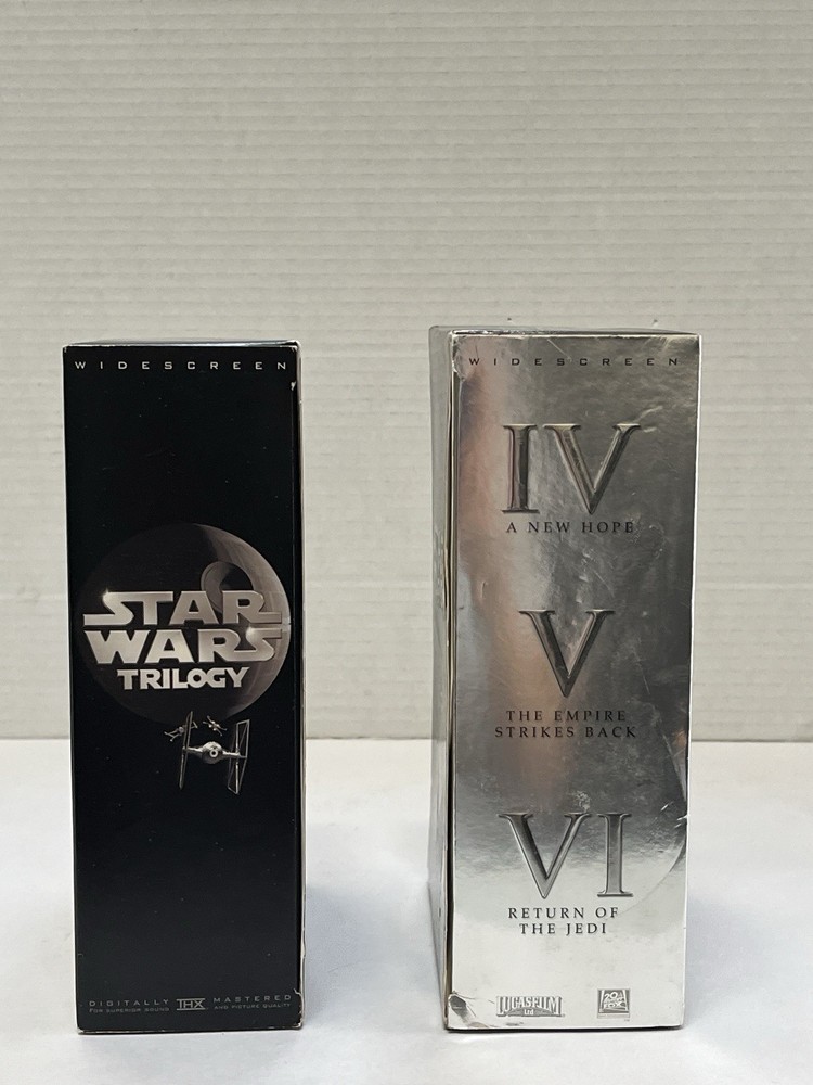 STAR WARS 2004 TRILOGY - EMPTY: ORIGINAL 4- DISK BOX SET EMPTY BOX **REPLACEMENT