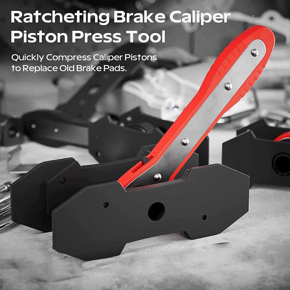Piston Spreader Pad 360° Swing Wrench Expander Brake Caliper Compression Tool US
