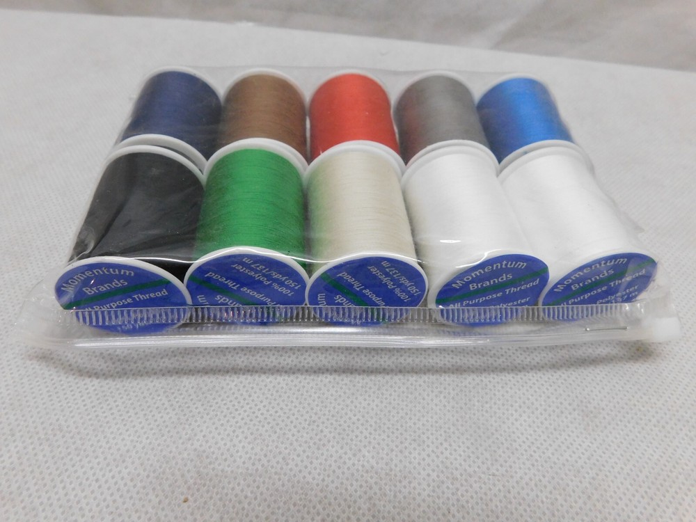 Spools All Purpose Thread Assorted Colors 10 Pack