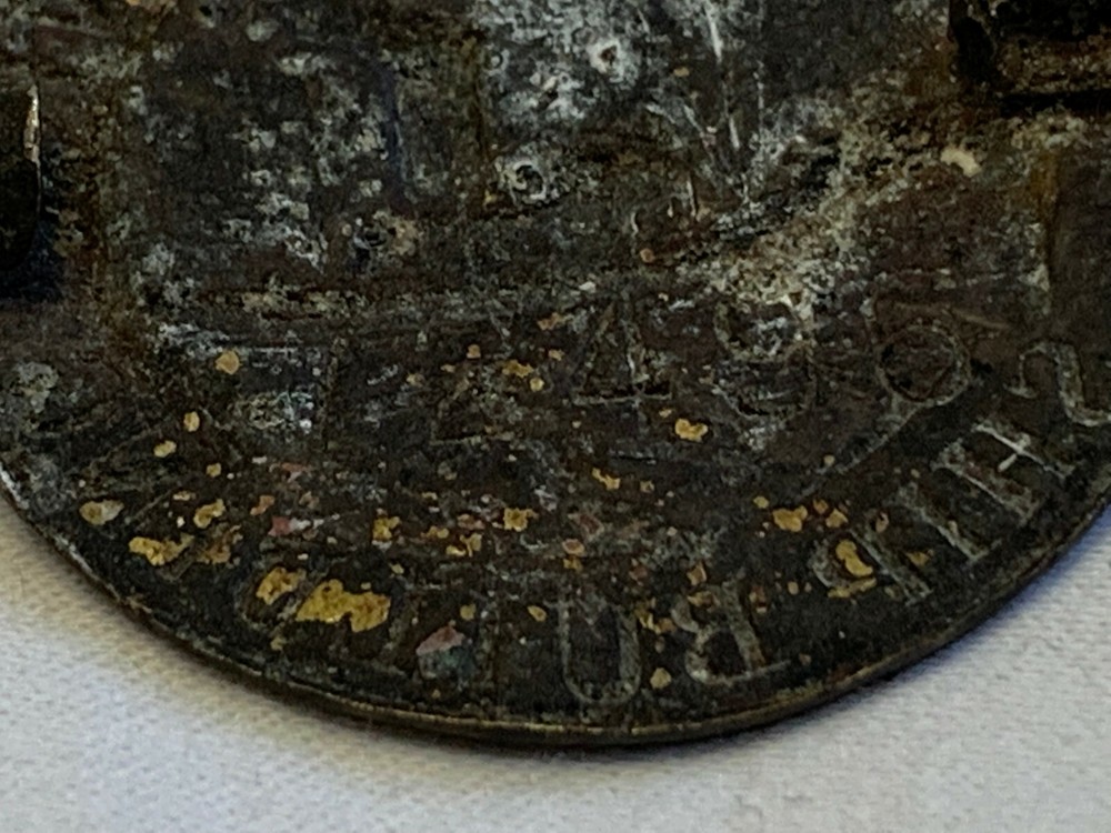 WWI War Service Ship Building Pin