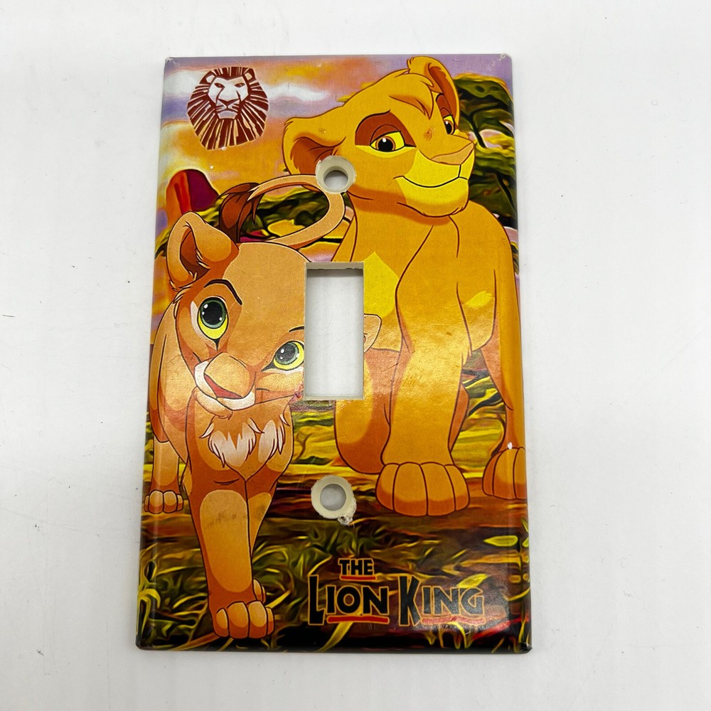 Lion King Light Switch Cover No Screws