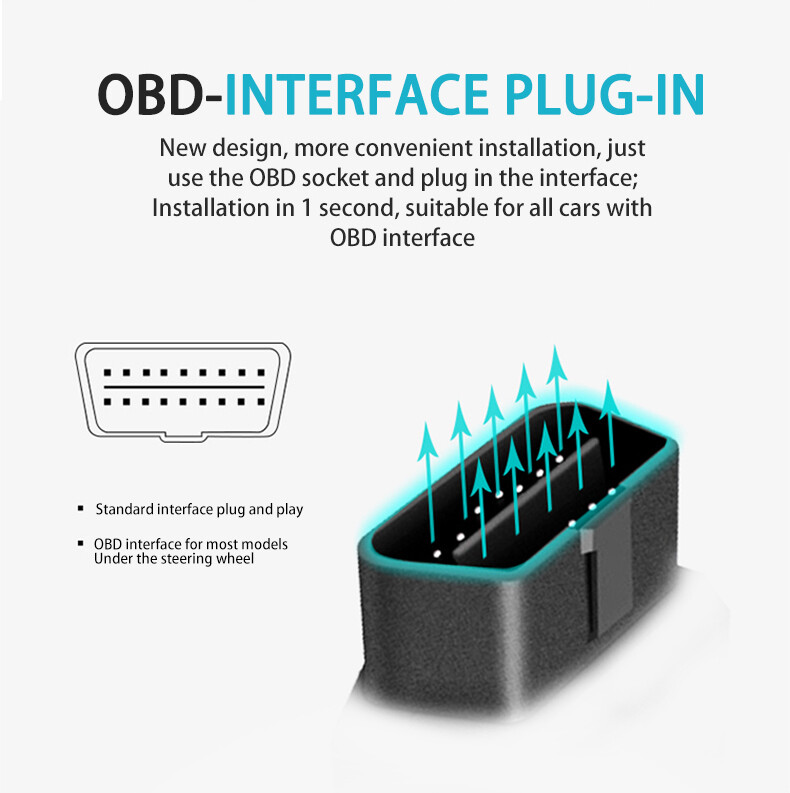 OBD GPS GPRS Car Tracker Real Time Device Locator LED Indicator Remote