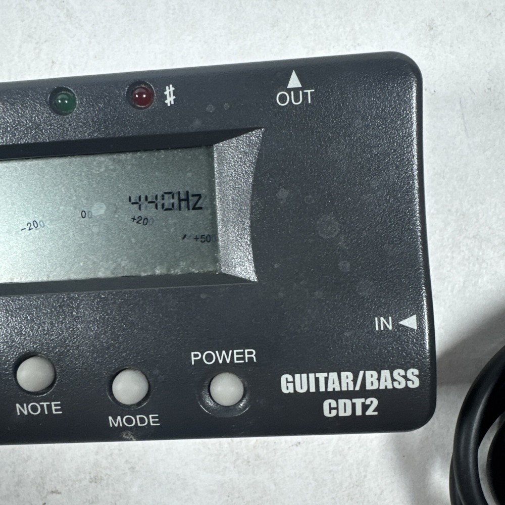 Crate Guitar Digital Tuner Model CDT2