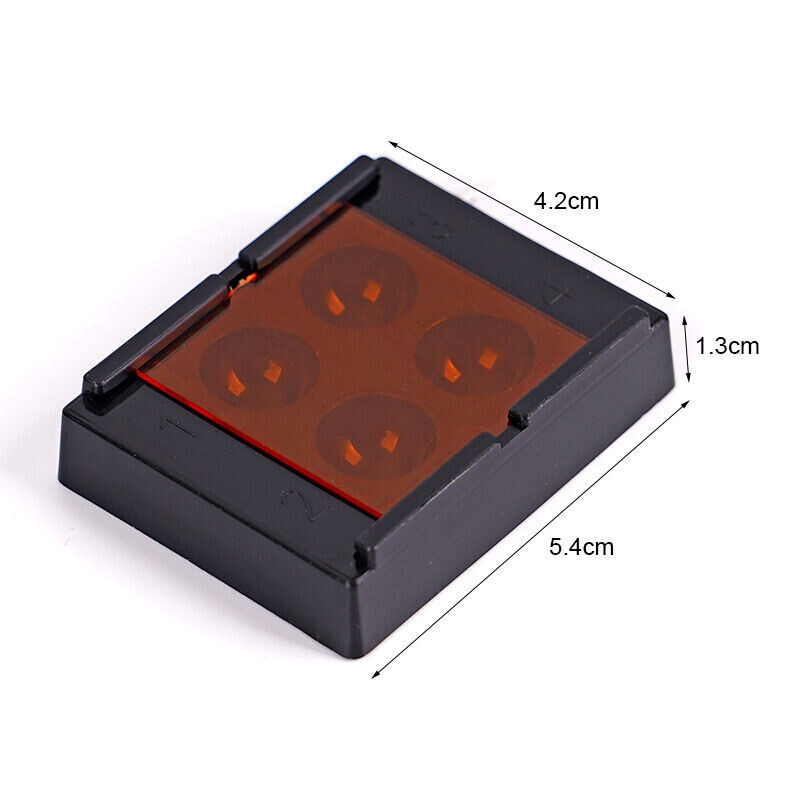 Dental Dentistry Lab Instrument Storage Denture Molar Boxed Teeth Patch Shading