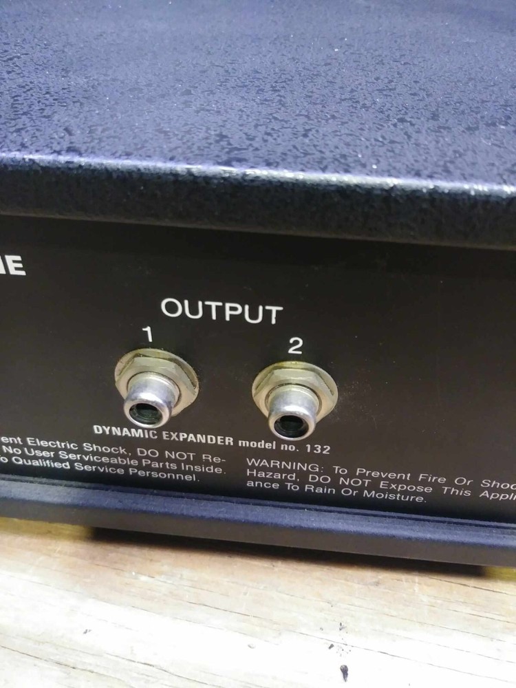 MXR 132, Stereo Dynamic Expander, Early Black Version, Vintage Unit MAKE OFFER