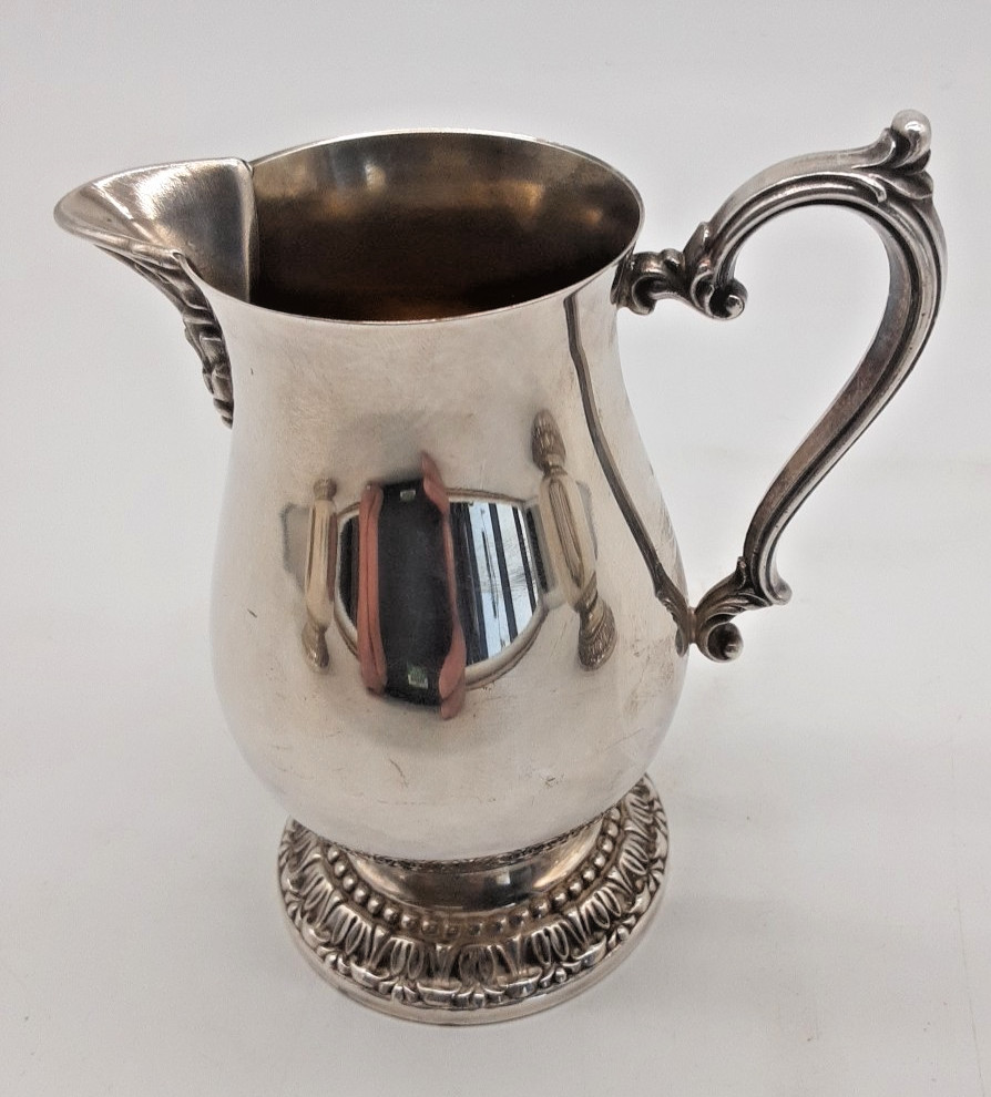 WM Rogers Silver Plate on Copper 3 piece Coffee Service