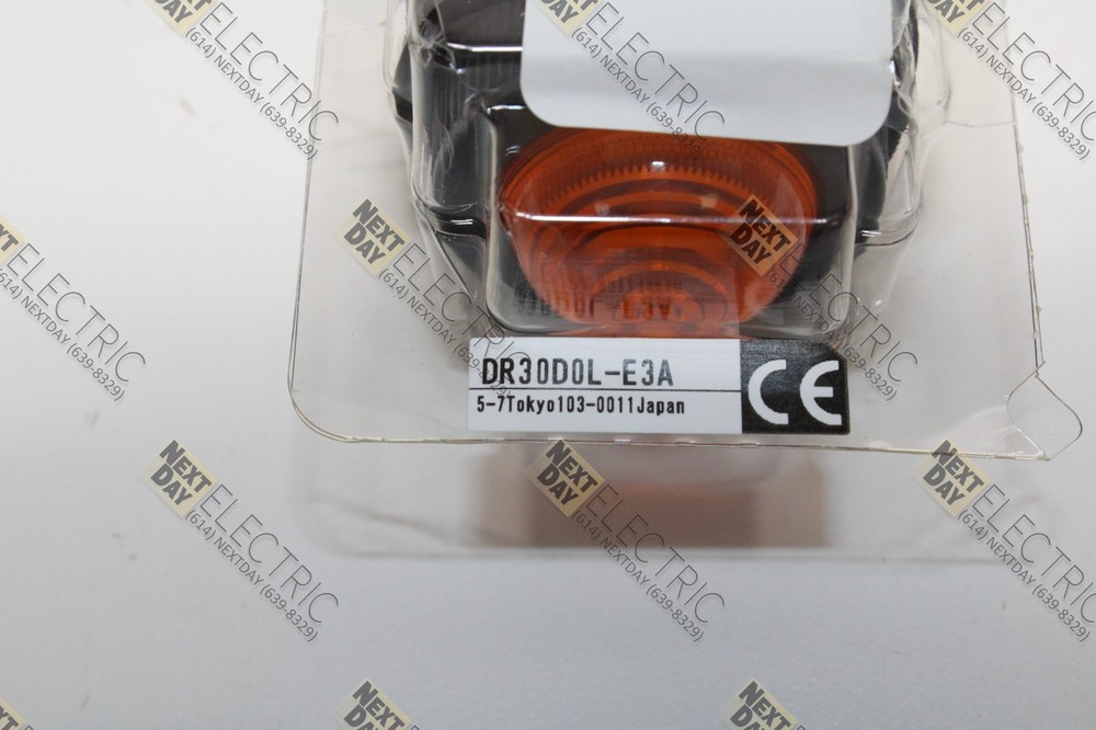 Fuji Electric, DR30D0L-E3A, Orange Amber Pilot Light LED Panel Indicator
