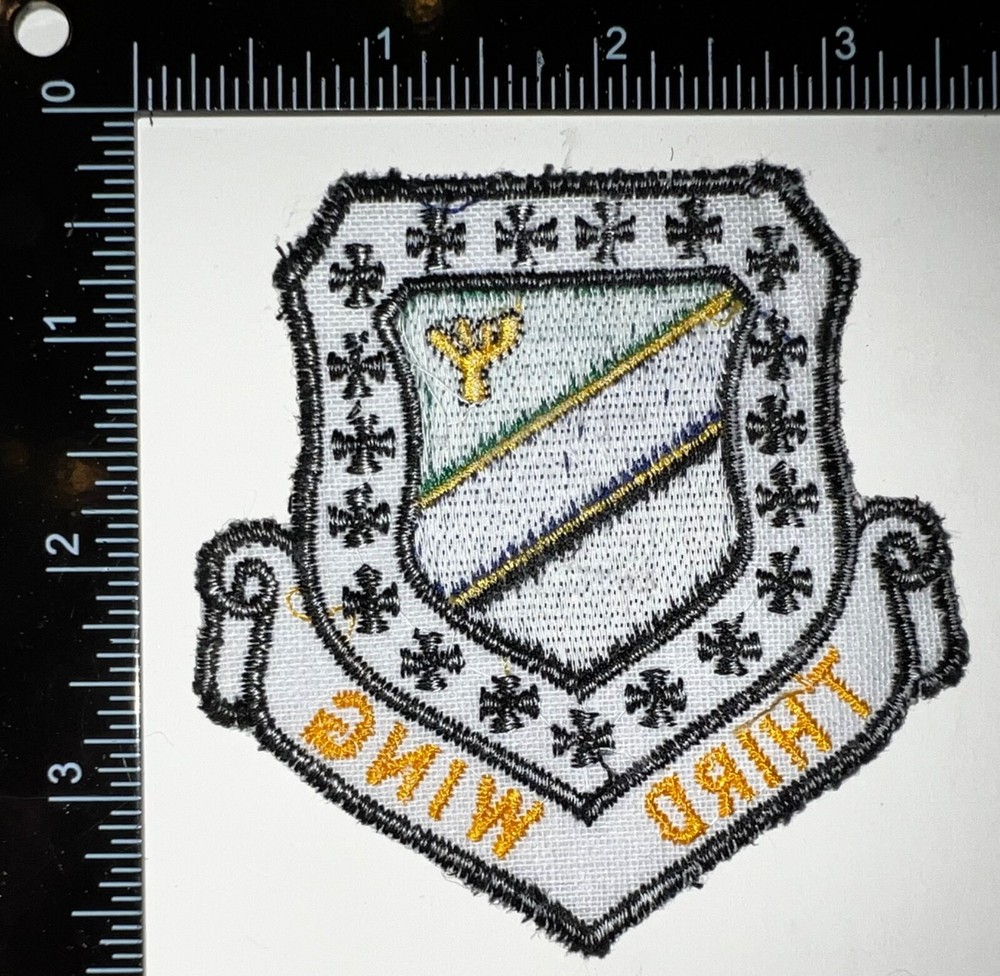 USAF US Air Force 3rd Fighter Wing Patch
