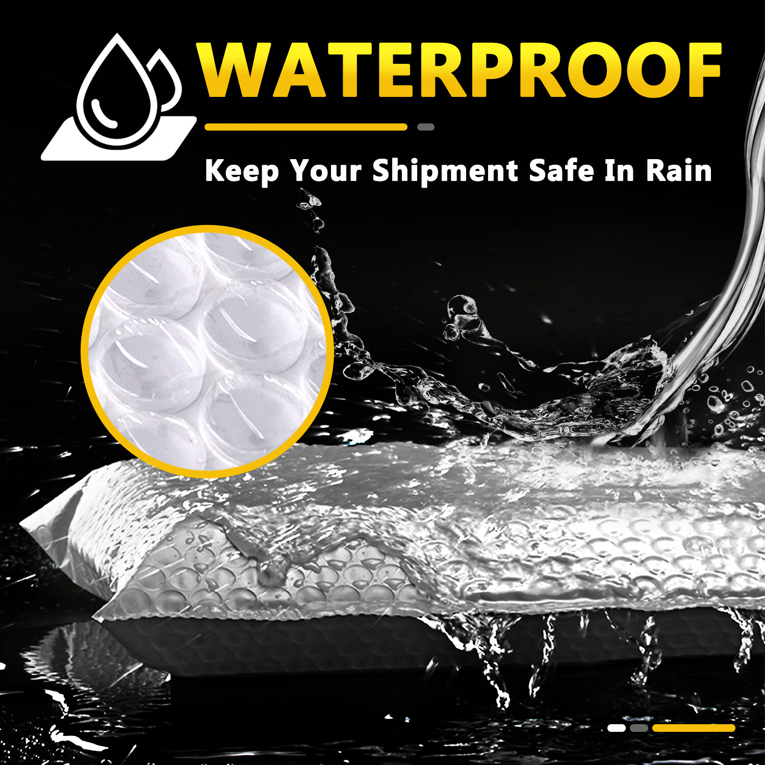 25/50/100/200 Bubble Mailers Padded Envelopes Shipping Packaging Bags Seal