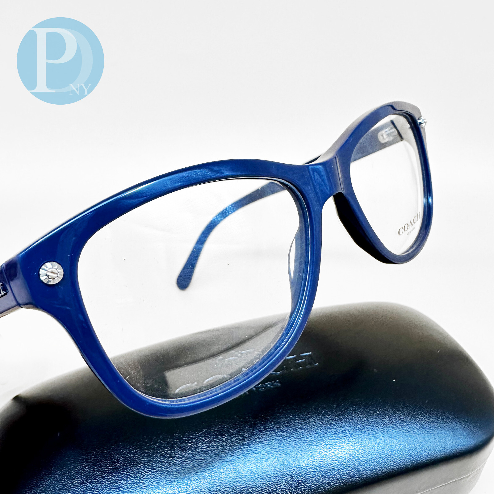 COACH HC 6095 / 5422 - Woman's Eyeglasses 52-16-135mm NAVY BLUE 100% Original