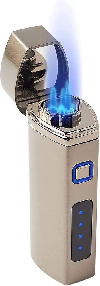 Torch Lighter - Electric Lighters Rechargeable - Triple Jet Flame, Refillable...