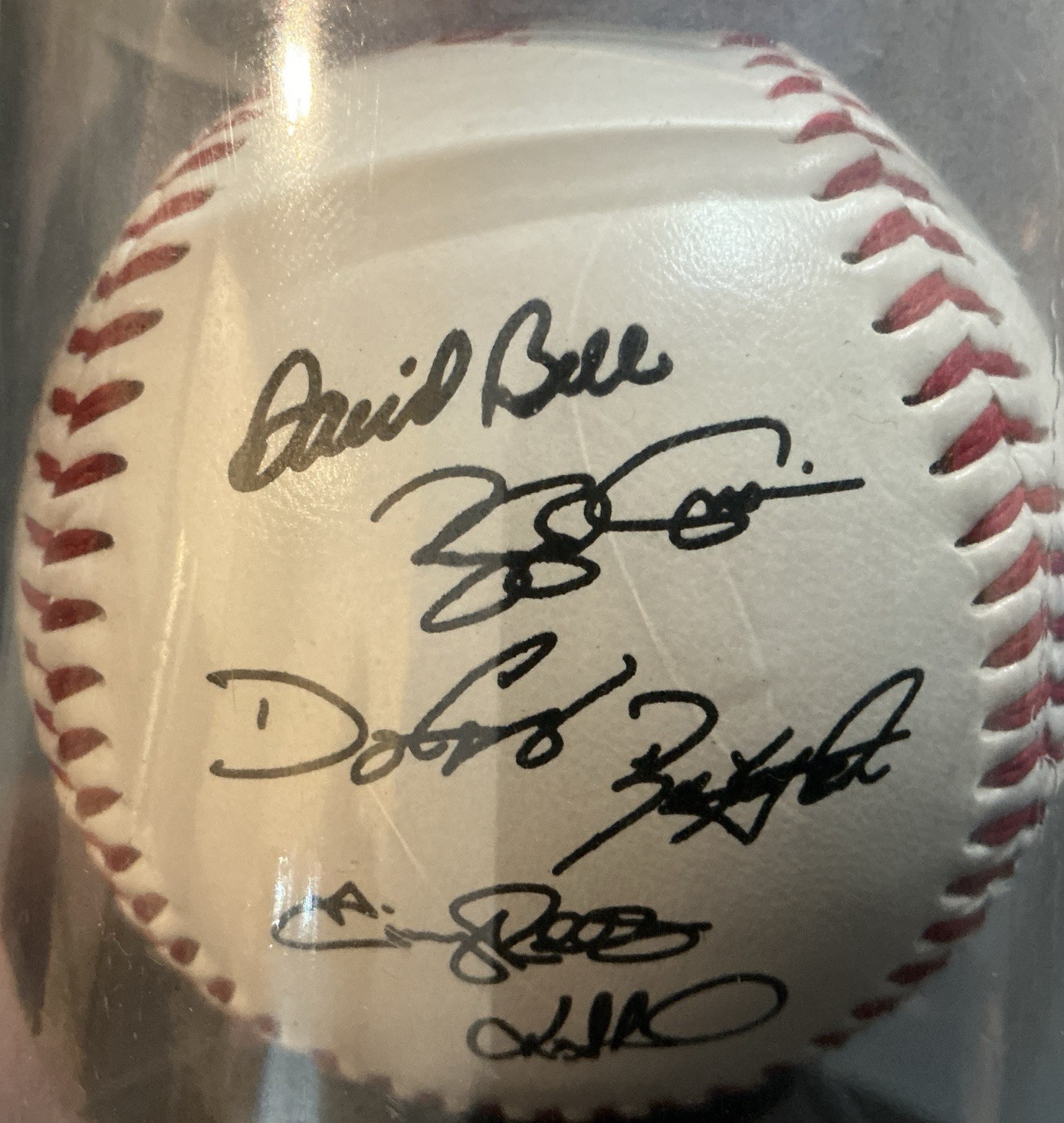 2004 Inaugural Philadelphia Phillies Facsimile team signed autographed baseball