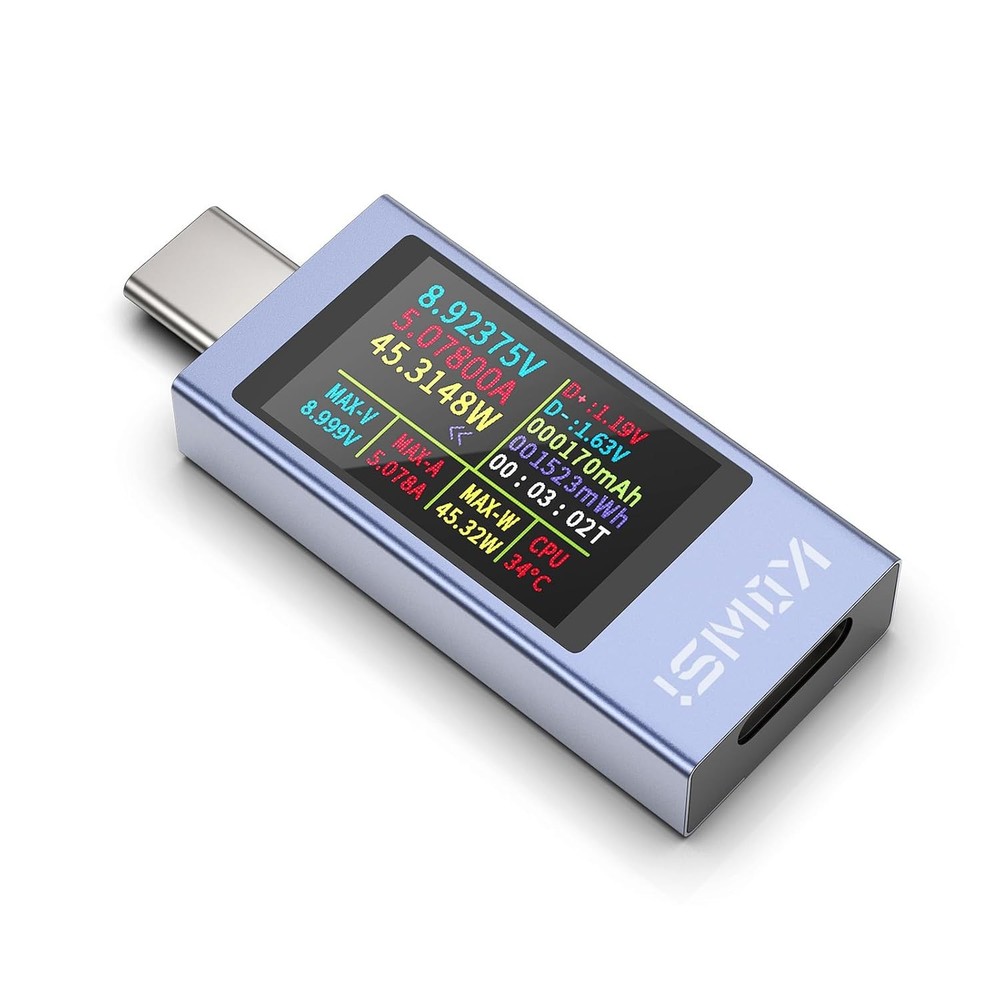 360w Usb C Tester Power Meter 430v 012a Typec Pd Tester Digital Multimeter Power