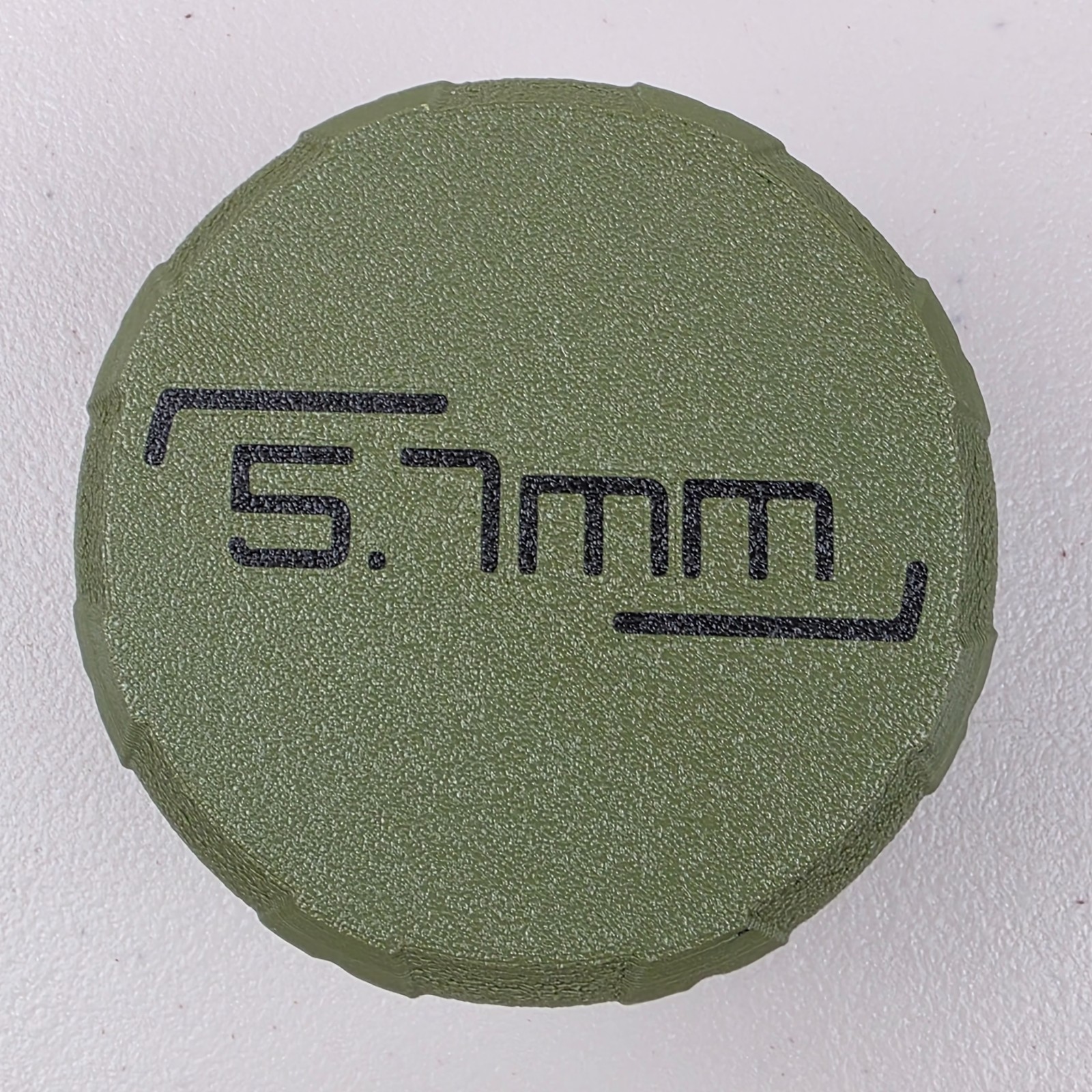 5.7mm Ammo Box Storage Case Container 31 Rounds with Screw On Lid 3D Printed