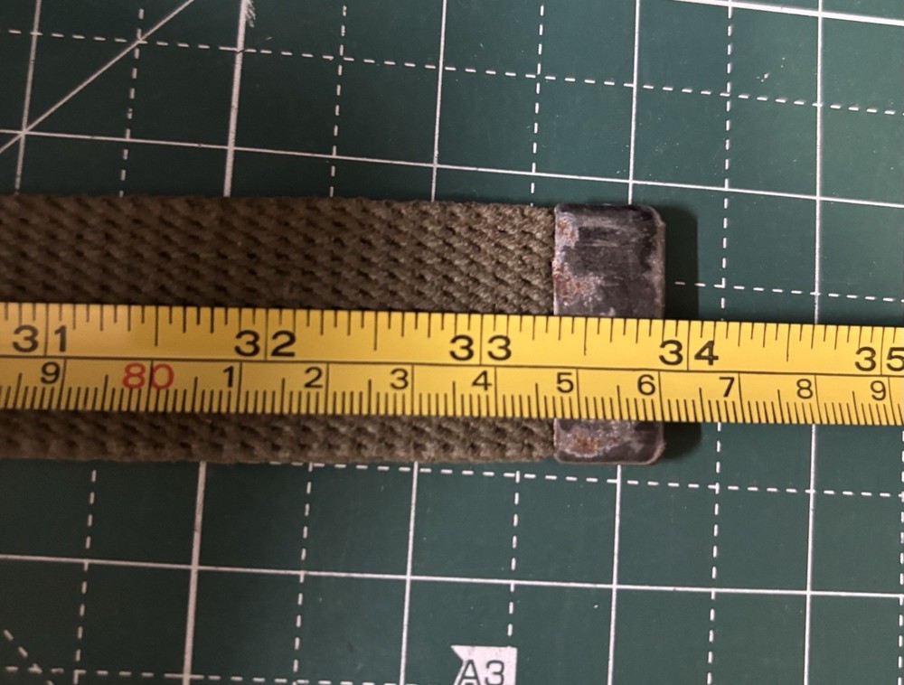 WW2 US Military Uniform Web Belt
